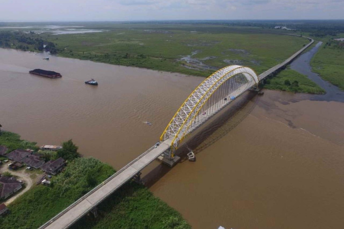 Diresmikan Sejak 2005, Jembatan Terpanjang di Kalimantan Timur Pecahkan Rekor Sebagai Jembatan Termegah di Asia Tenggara