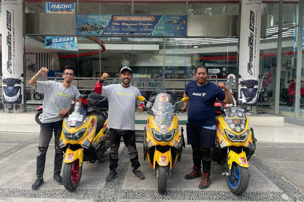 Yamaha STSJ Berikan Apresiasi untuk Komunitas Maxi Yamaha yang baru Saja menggelar Touring Hingga Timor Leste