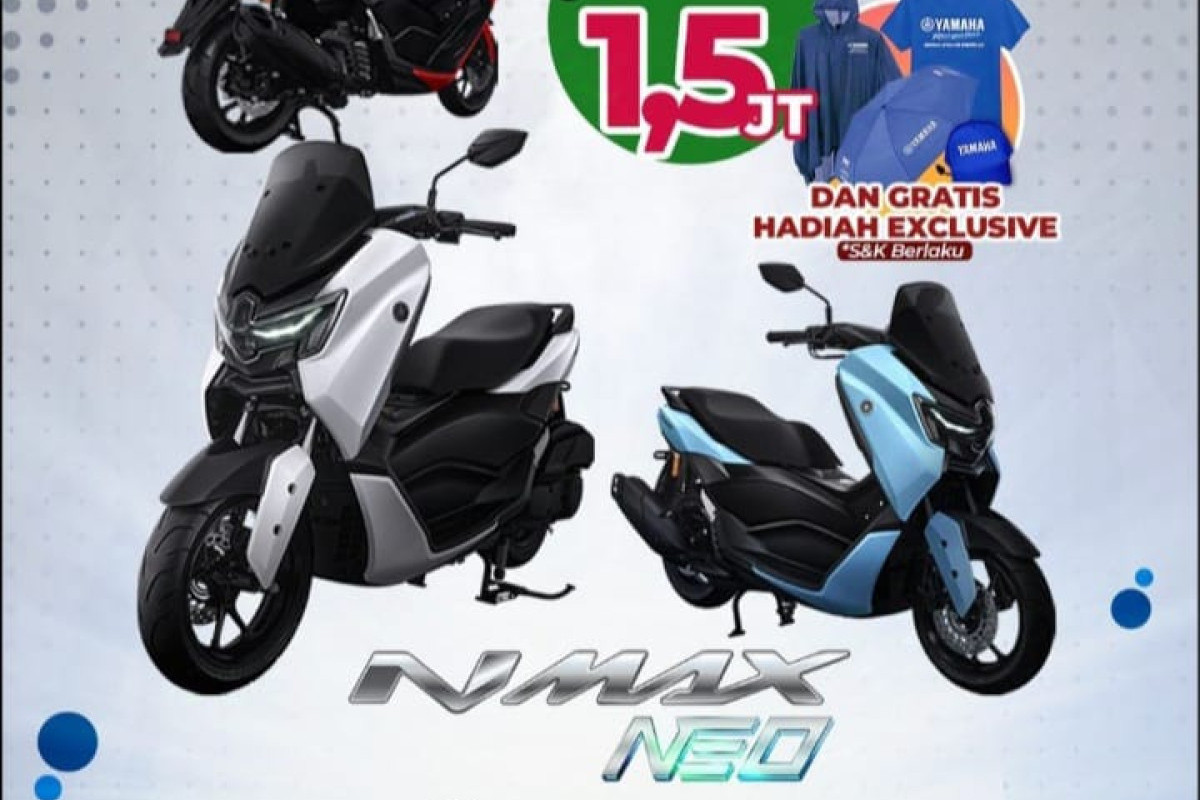 Promo Terbaik Motor Yamaha, Diskon Hingga Rp1,5 Juta plus Hadiah Eksklusif Hanya di Yamaha STSJ