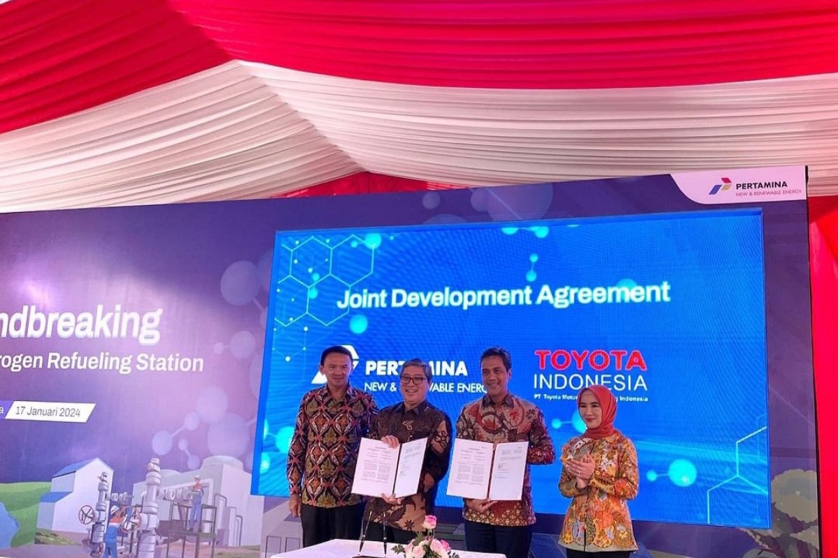 Bersama Pertamina, Toyota Kembangkan Ekosistem Kendaraan Hidrogen di indonesia