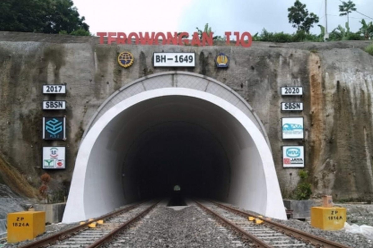 Luar Biasa! Terowongan di Kebumen Melalui Bukit Kapur dan Berbagi 2 Stasiun pada Kilometer 425+120, Berfungsi sebagai Sarana Pengangkutan Bahan Pangan ke Banyumas