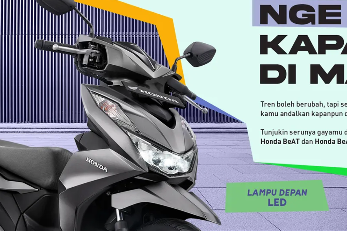 Cek Harga Honda BeAT 2024 yang Makin Gahar dan Kece, Cek Kelebihan dari Serie Lainnya! Siap Rebut Hati Penggemar Motor Tanah Air!