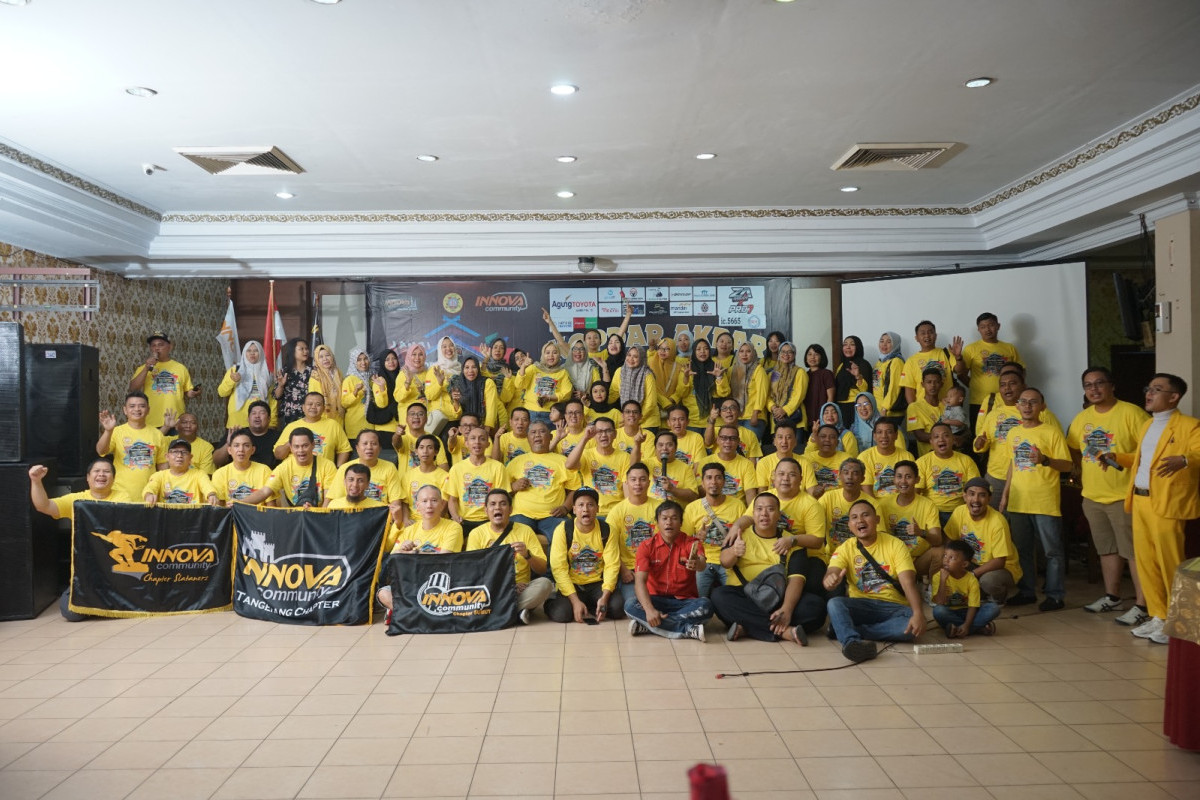 Sebarkan Semangat IT’S TIME FOR EVERYONE, Innova Community Kopdar Akbar Sumatera 2024