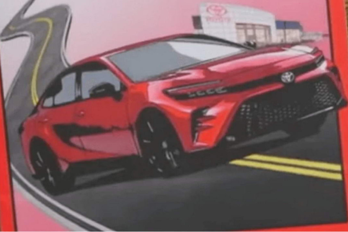 Toyota Siapkan Sedan Baru, Bocoran Tampilan Mirip dengan Camry