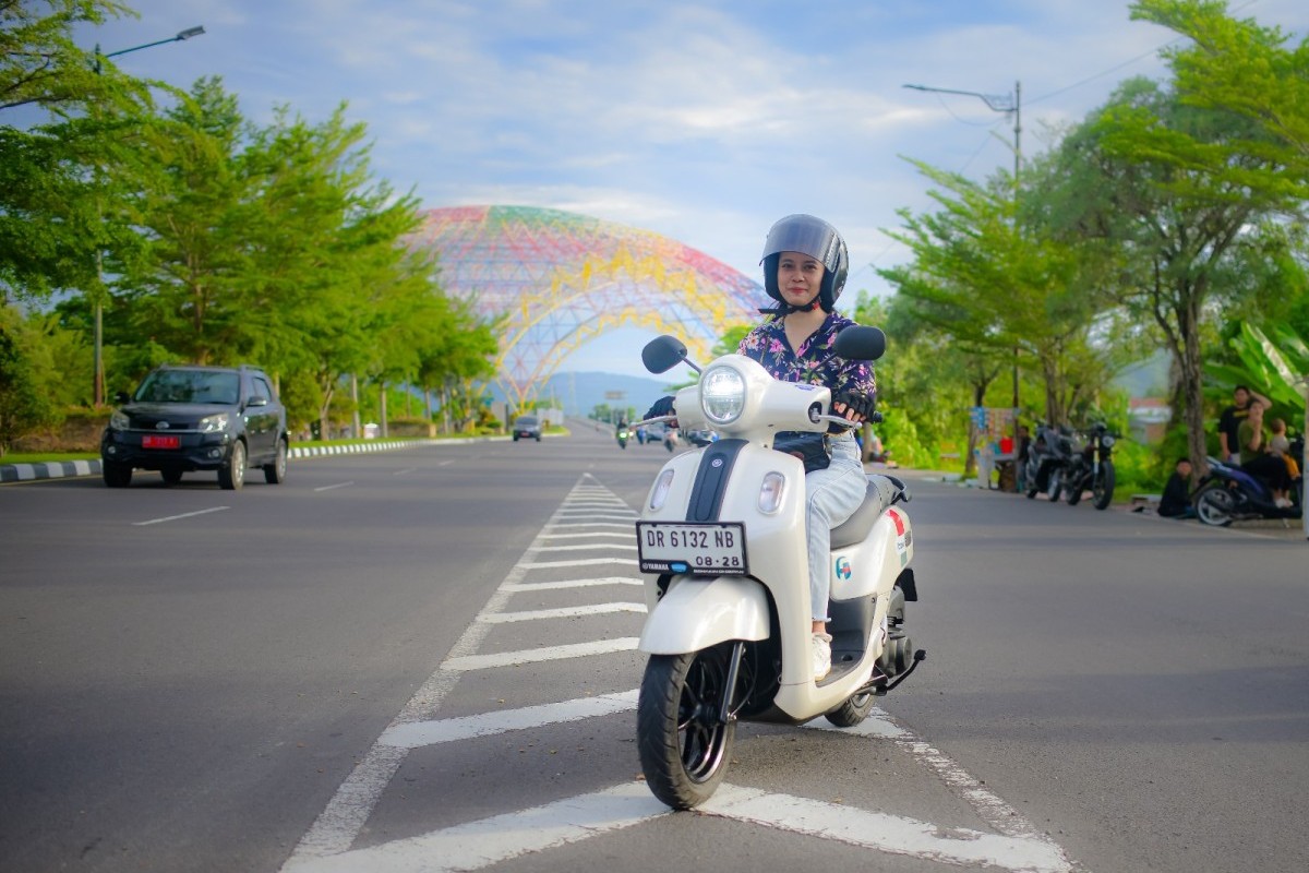 Diikuti Ratusan Pecinta Yamaha Fazzio dan Grannd Fillano se-Kota Mataram, Yamaha STSJ Gelar Classy on Vacation