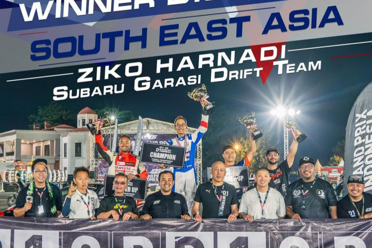 Ziko Harnadi Raih Posisi Puncak D1GP South East Asia 2024