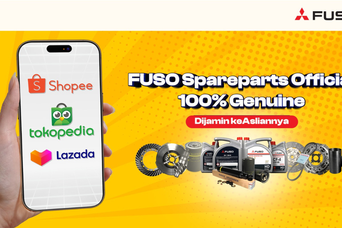 Mudahnya Mendapatkan Suku Cadang Asli Mitsubishi Fuso Melalui Tokopedia, Shopee & Lazada