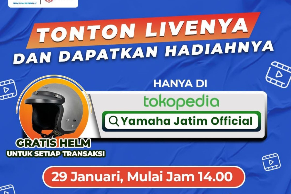 Yamaha STSJ Siapkan Flash Sale Tokopedia, Catat Tanggalnya !