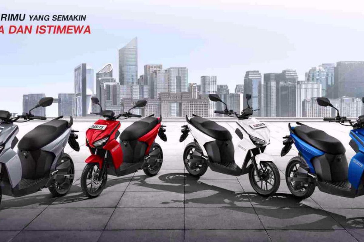 Cek Harganya, Motor Listrik Gesits Raya G dan G1, Alternatif Skutik Modern Hemat