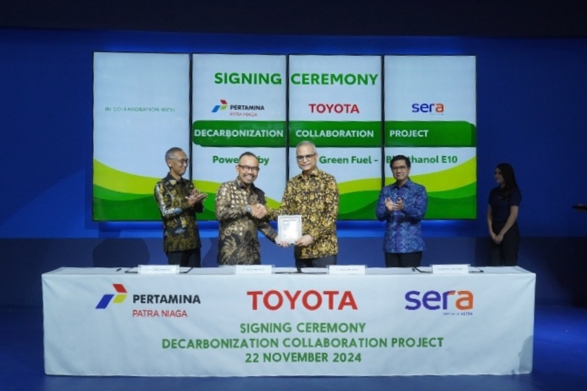 Toyota Jalin Kerjasama Strategis Dengan PT Pertamina Patra Niaga dan TRAC