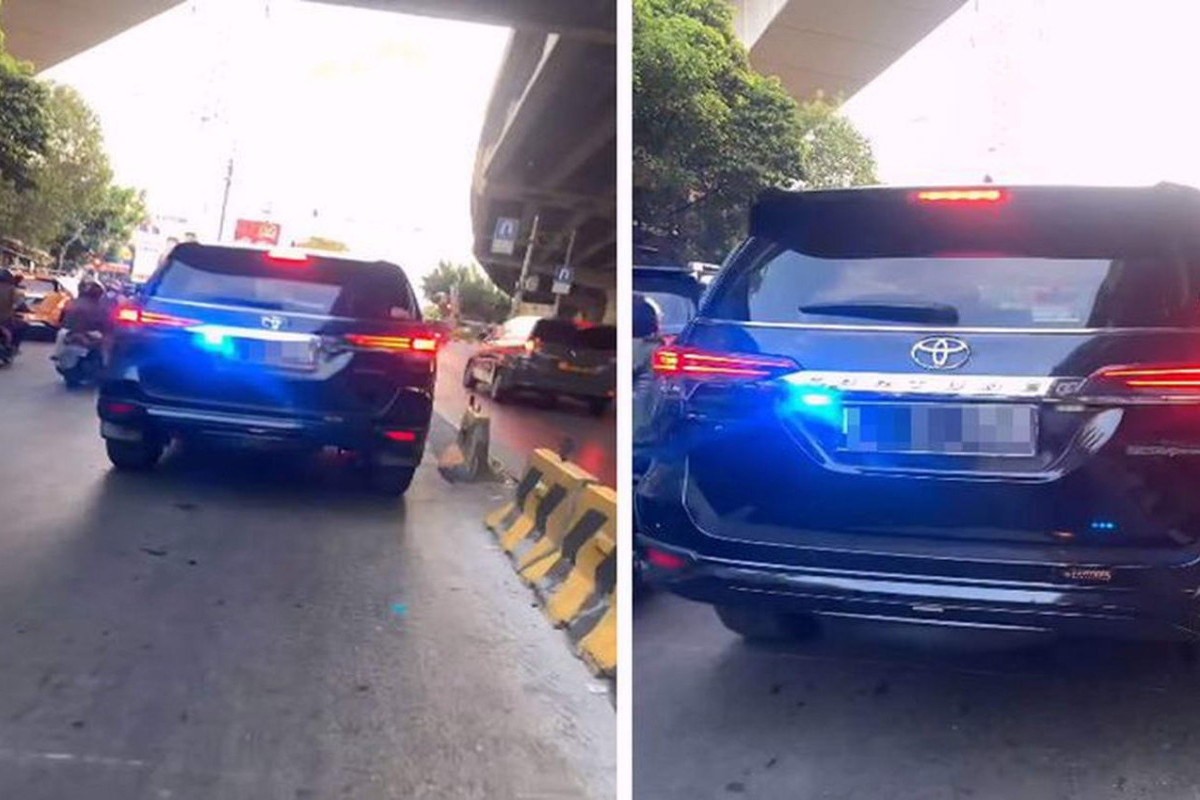 Waduh! Ternyata Ini Alasan Toyota Fortuner Ini Dihujat Warganet, Strobonya Bikin Greget