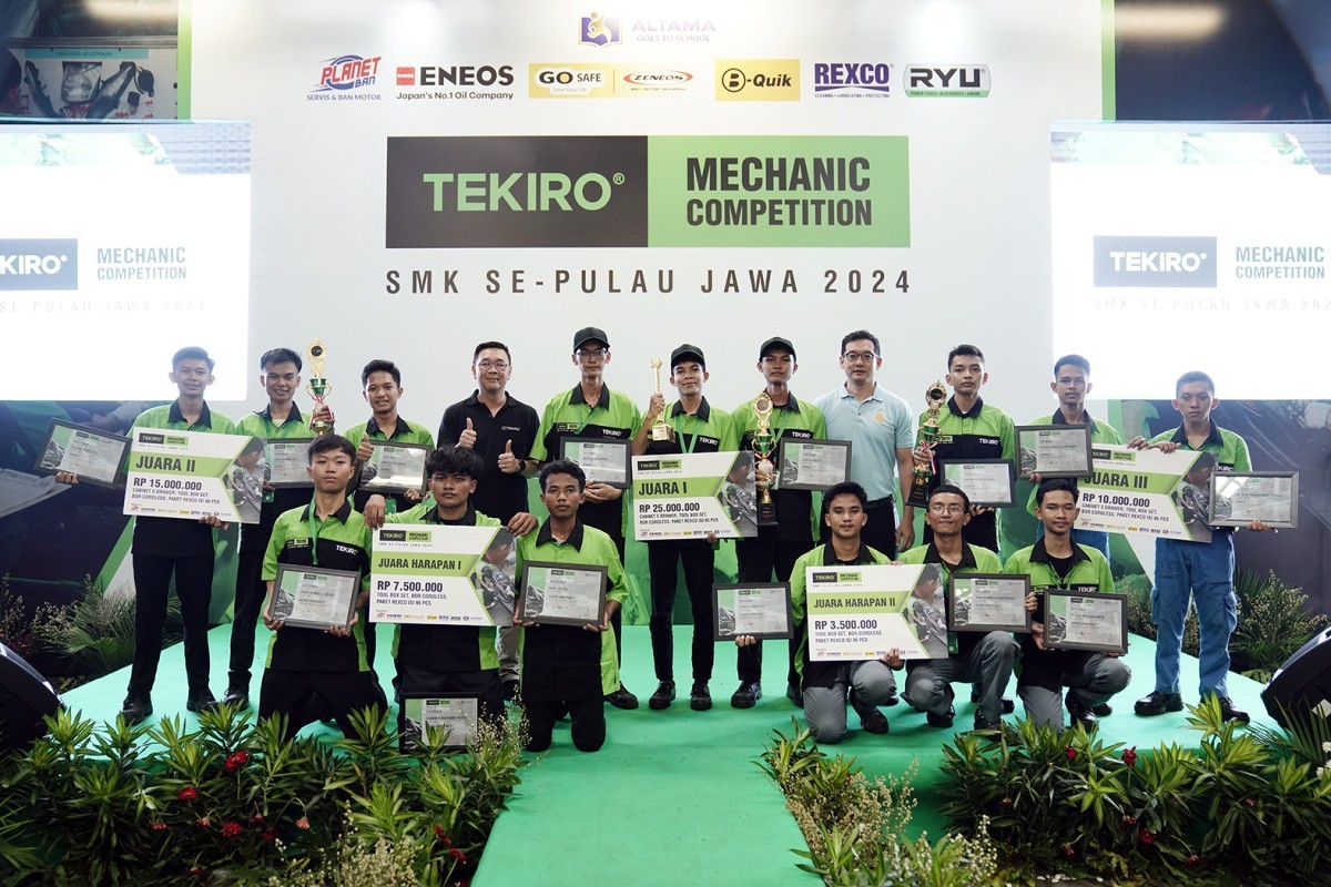 SMK Negeri 4 Jakarta Raih Gelar Juara Tekiro Mechanic Competition 2024