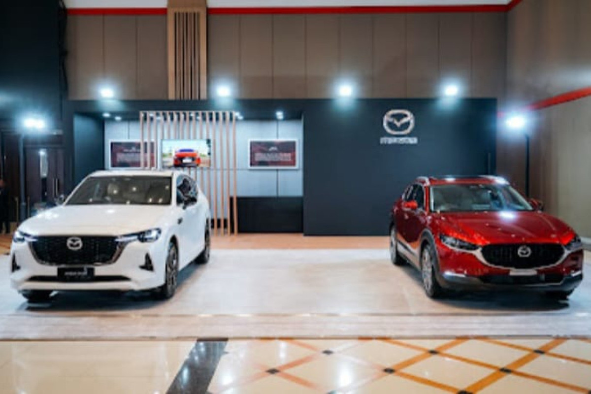 Mazda Indonesia Alami Pertumbuhan Penjualan Line-Up Premium di GIIAS Bandung 2024, Mazda CX-60 Sabet Penghargaan Favorite Car Passenger Car SUV