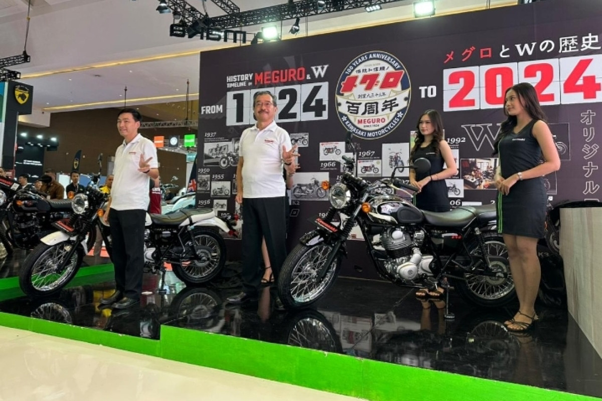 Kawasaki Luncurkan Meguro S1 Dan W230 di Ajang IIMS 2025