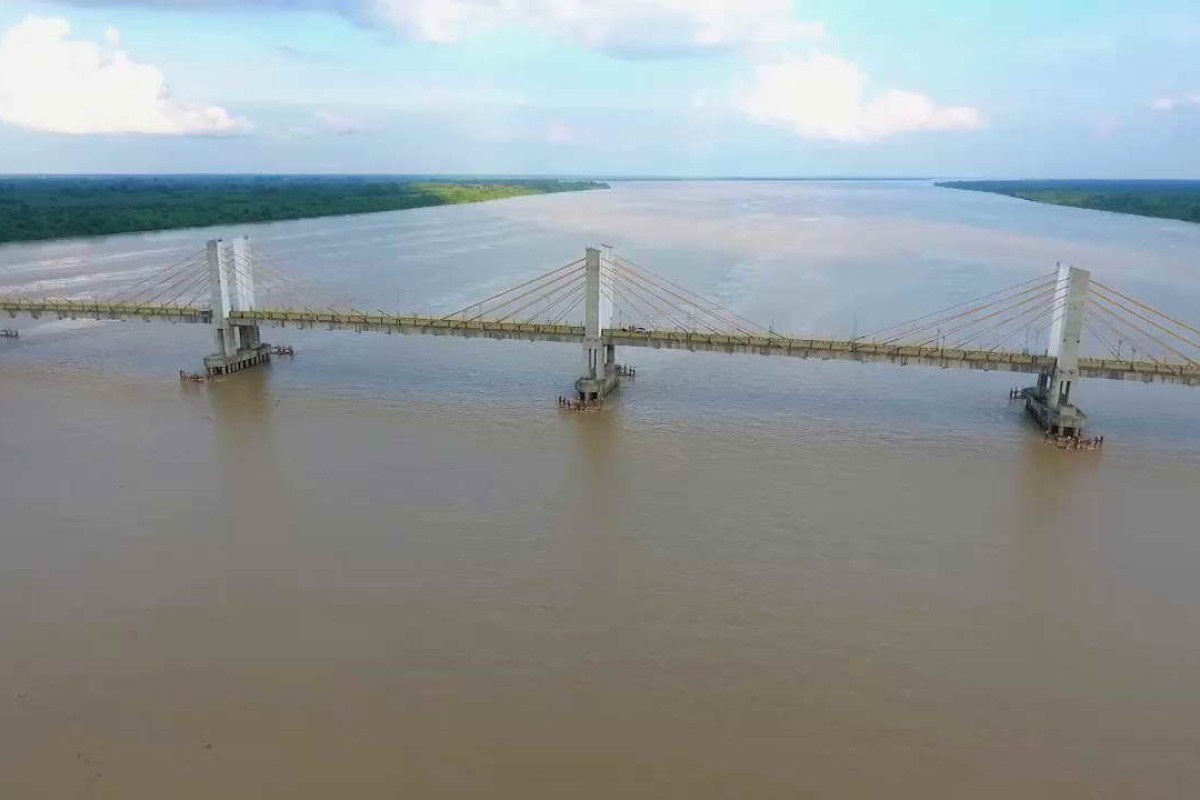 Jembatan Megah Dengan Dua Nama Di Riau Proyek Dengan Biaya Miliar