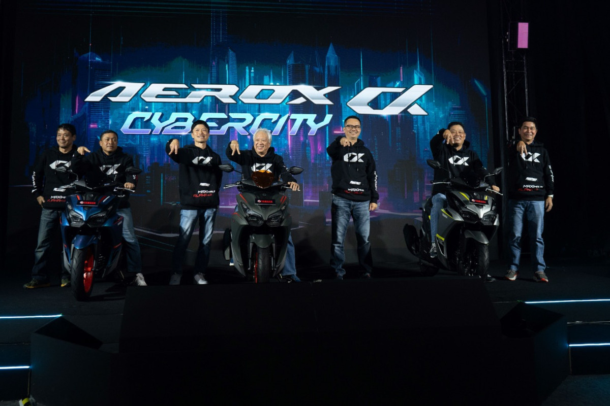 Jelang Pergantian Tahun 2024, Yamaha Indonesia Luncurkan Generasi Ketiga Yamaha Aerox Alpha