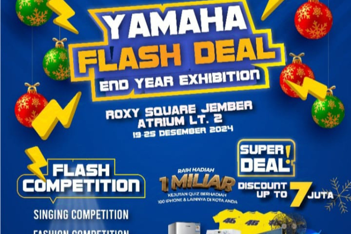 Yamaha Flash Sale: End Year Exhibition 2024 Sukses Memukau Pengunjung