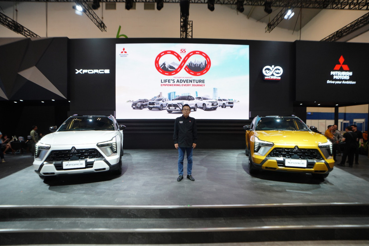 Gebrakan Mitsubishi Jelang Pergantian Tahun, MMKSI Luncurkan Varian Baru Mitsubishi Xforce di GJAW 2024