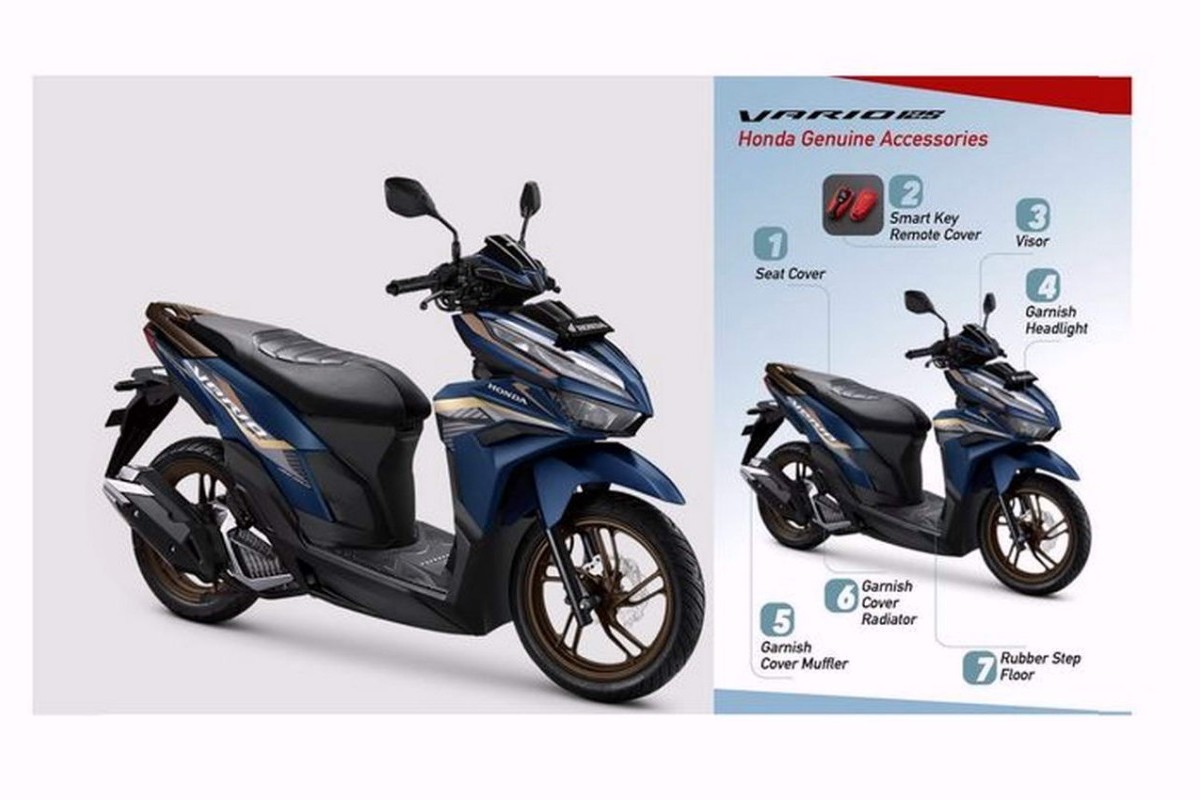 Cuma Mulai Rp 50 Ribuan, Ini Daftar Harga Aksesoris Honda Vario 125 Resmi dari AHM