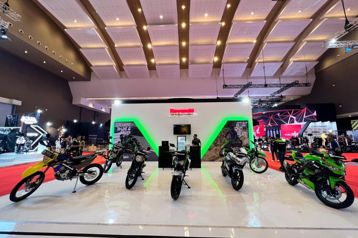 Kawasaki Tampilkan Line-up Motor Unggulan Di IIMS 2024