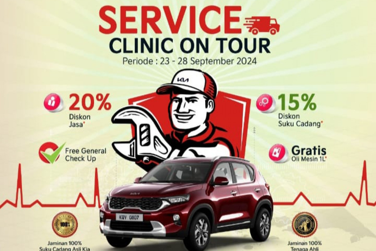 KIA Hadirkan Kembali Service Clinic on Tour