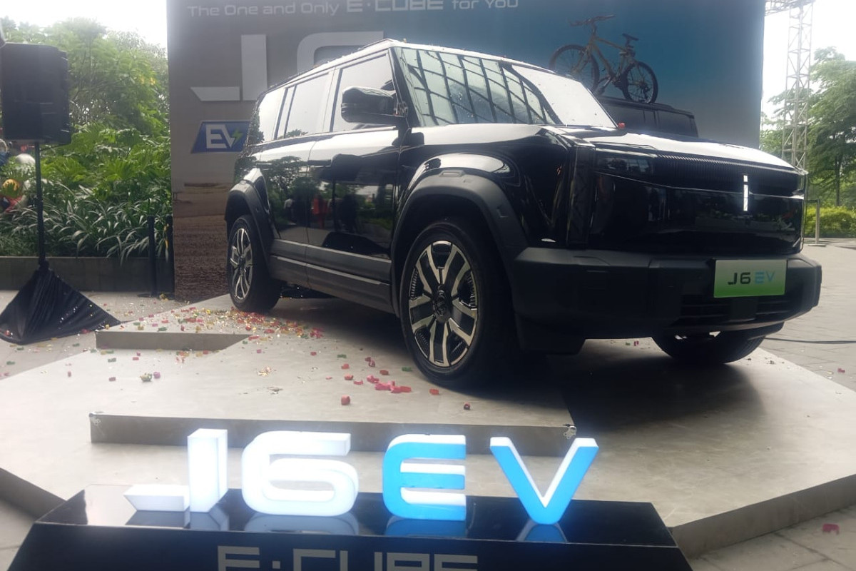 Chery J6, SUV Listrik Pertama di Indonesia Meluncur di Surabaya