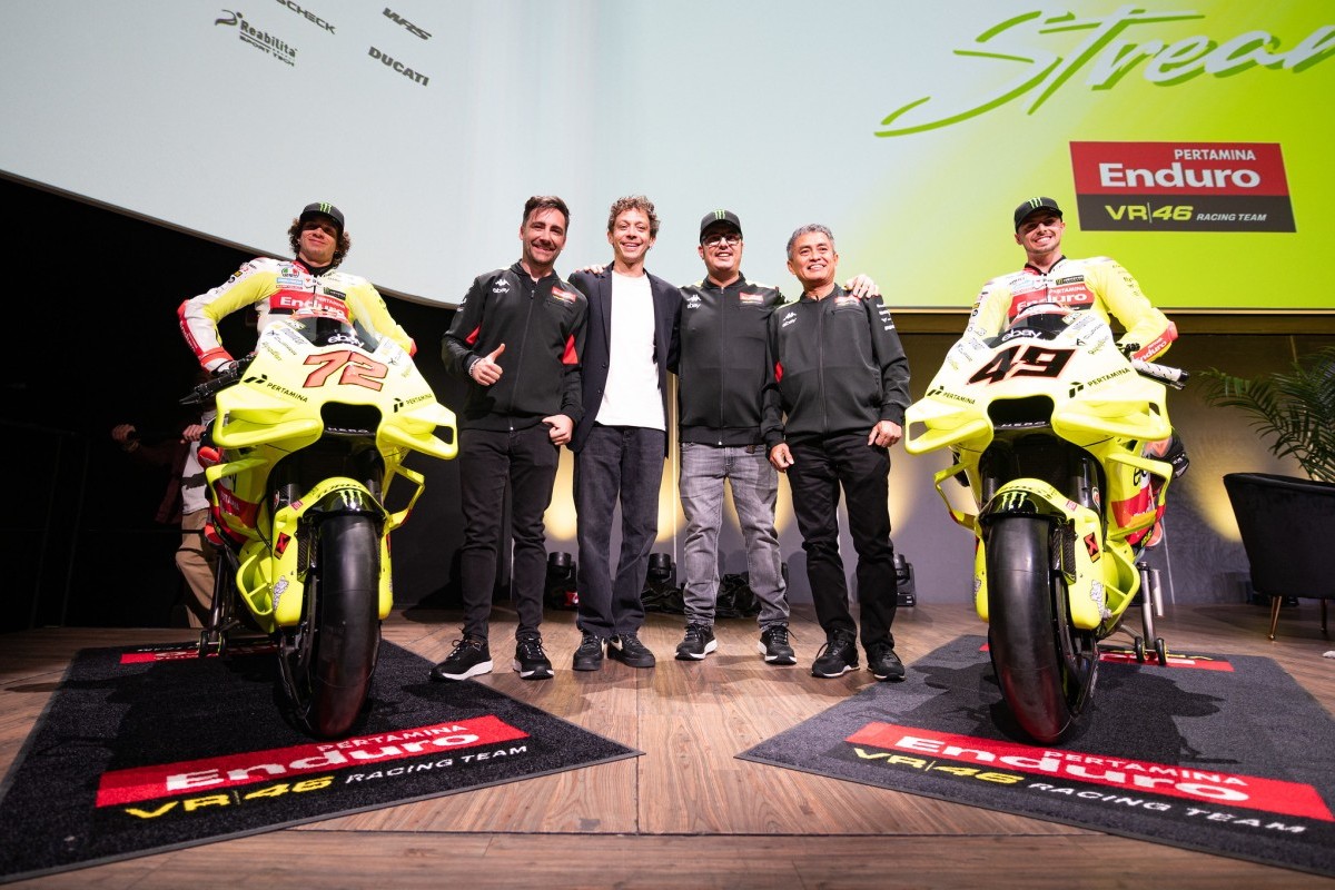 Fluo Stream Meriahkan Peluncuran Pertamina Enduro VR46 Racing