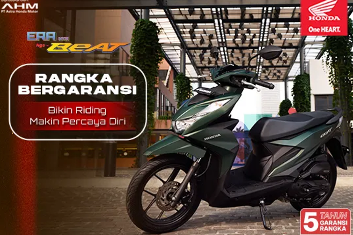 Honda Beat Deluxe 2023 Cuma 20 Jutaan di Semarang, DP Kreditnya Bikin Mata Melotot!